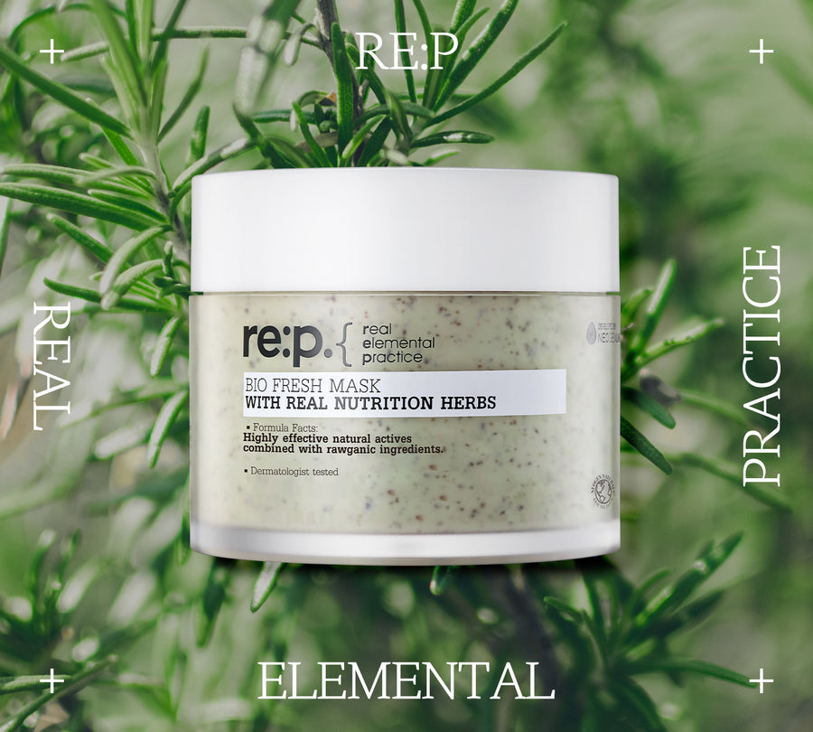 Re:p Bio Fresh Mask with Real Nutrition Herbs 4.55 oz / 130g - re:p