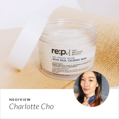 RE:P Bio Fresh Mask Real Calming Herb  REVIEW BY Charlotte Cho